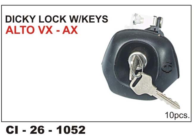 DICKY LOCK W/KEY ALTO VX, AX