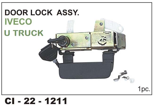 DOOR LOCK ASSY IVECO,ECOMET,U-TRUCK ALL,STALLION O/M