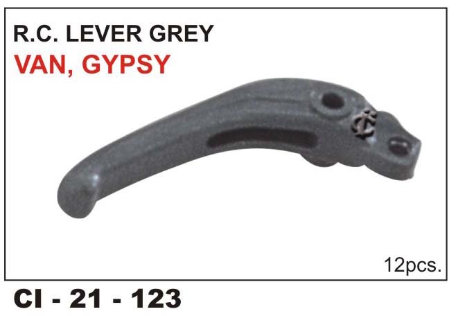 RC LEVER ONLY VAN, GYPSY, GREY 