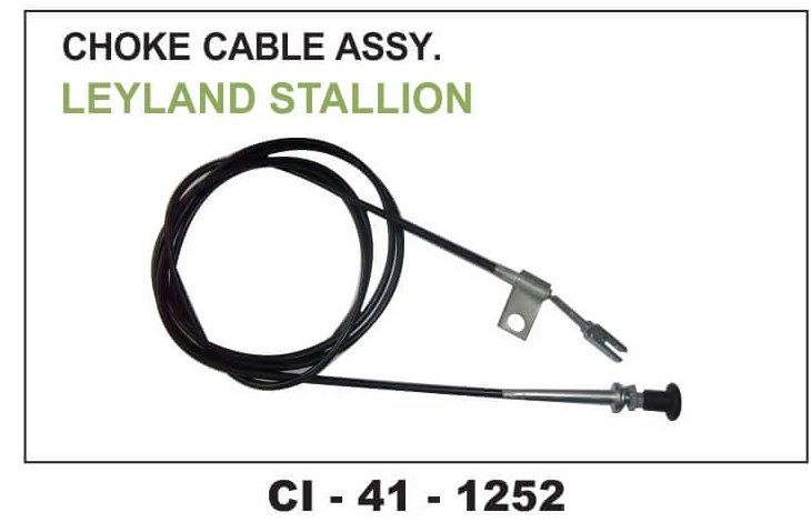 CHOKE CABLE ASSY LEYLAND STELLION