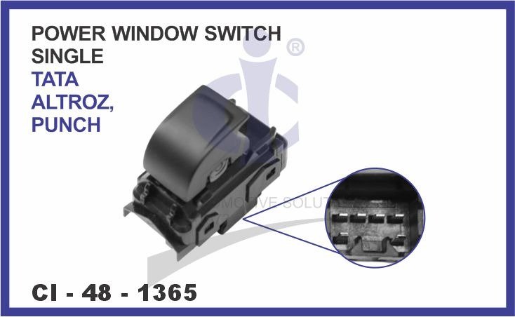 POWER WINDOW SWITCH (SINGLE) TATA ALTROZ, PUNCH 