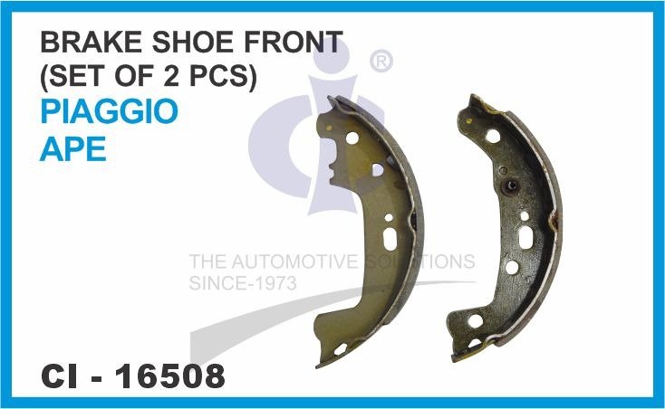 FRONT BRAKE SHOE PIAGGIO APE
