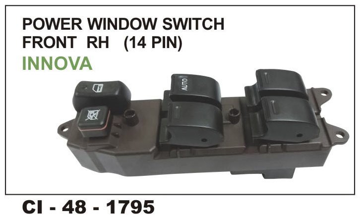 PW(POWER WINDOW SWITCH)14 PIN INNOVA FRONT RIGHT