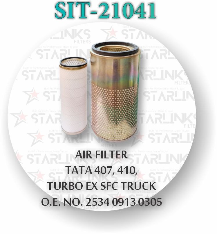 AIR FILTER TATA 407,410,TURBO EX SFC TRUCK 