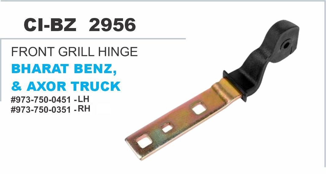 FRONT GRILL HINGE BHARAT BENZ , AXOR TRUCK 