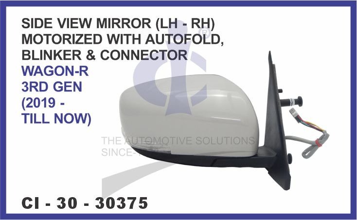 SIDE VIEW MIRROR (LH-RH) ( MOTORIZED WITH BLINKER & AUTOFOLD) SUZUKI WAGON-R 3RD GEN