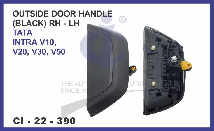 OUTSIDE DOOR HANDLE (BLACK) RH - LH TATA INTRA V10, V20, V30, V50
