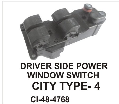 POWER WINDOW SWITCH CITY TYPE-4 FRONT RIGHT 