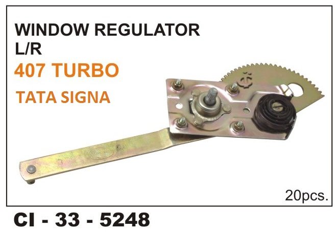 WINDOW REGULATOR ASSY TURBO,  COMPATIBLE WITH TATA SIGNA  (TATAHCV)