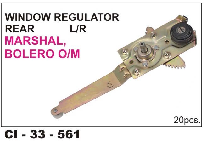 WINDOW REGULATOR ASSY MARSHAL REAR