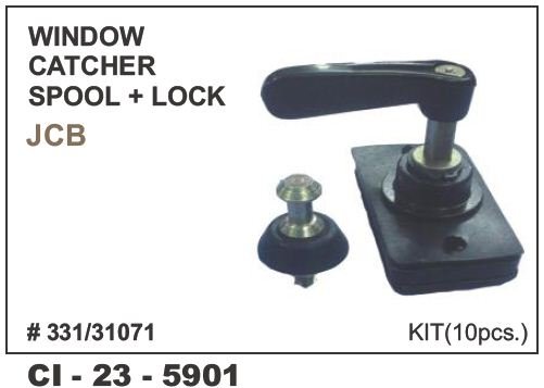 WINDOW CATCHER POOL + LOCK JCB