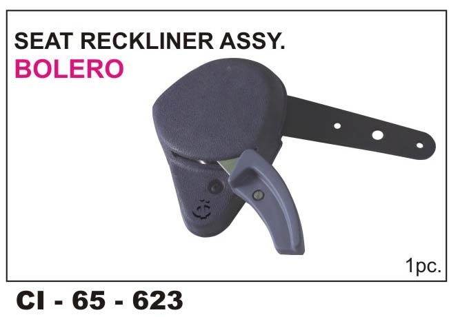 SEAT RECKLINER ASSY BOLERO
