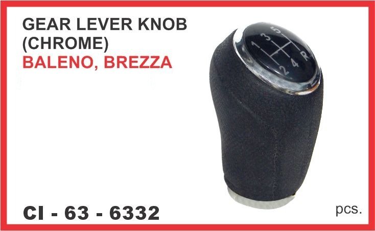 GEAR LEVER KNOB (CHROME) BALENO, BREZZA