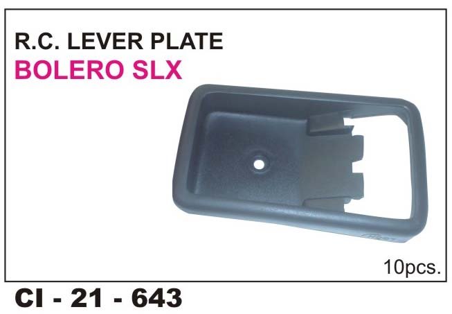 RC PLATE ONLY BOLERO