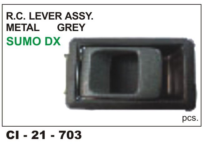 RC LOCK SUMO, SIERA, 207DI ,ETC. METAL GREY (TATAHCV & TATAPASSENGER)