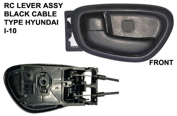 RC LOCK ASSY BLACK CABLE TYPE HYUNDAI I-10
