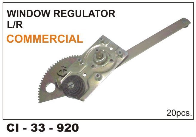 WINDOW REGULATOR ASSY COMMERCIAL 