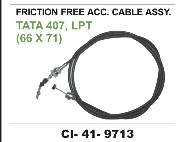 ACCELATOR CABLE ASSY. TATA  LPT (TATAHCV)