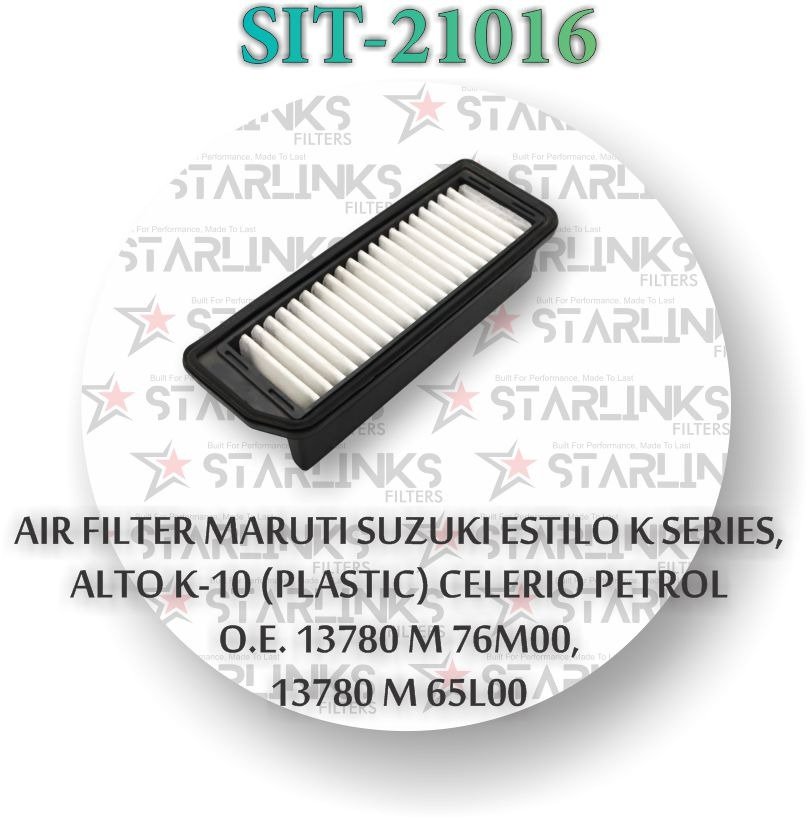 AIR FILTER MARUTI SUZUKI ESTILO K-SERIES, ALTO K-10 (PLASTIC), CELERIO PETROL