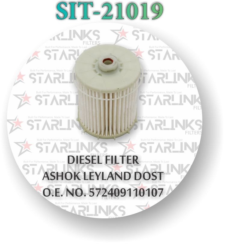 DIESEL FILTER ASHOK LEYLAND BOLERO M2 DICOR ENGINE, DOST, XUV 300, NEXON DIESEL