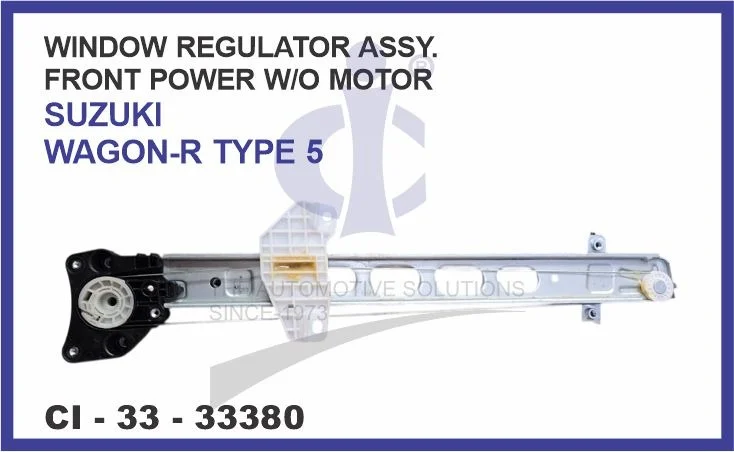 WINDOW REGULATOR ASSY. FRONT POWER W/O MOTOR SUZUKI WAGON-R TYPE 5