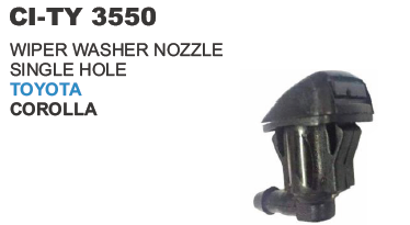 WIPER WASHER NOZZLE SINGLE HOLE TOYOTA COROLLA